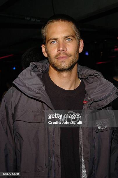 Paul Walker during 2005 Park City - Motorola Late Night Lounge Sponsored by Motorola and Splinter Cell Chaos Theory at Motorola Lodge in Park City,...