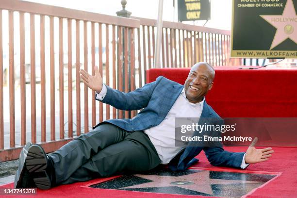 Byron Allen attends the Hollywood Walk of Fame Star Ceremony for Byron Allen on October 20, 2021 in Hollywood, California.