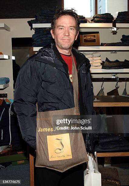 Timothy Hutton at James Jeans at the Village at the Lift