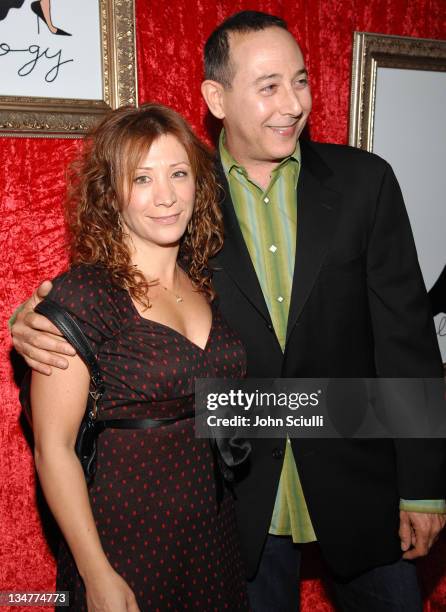 Cheri Oteri and Paul Reubens during Cosmopolitan Invites You to Celebrate the Publication of Felicity Huffman's "A Practical Handbook for the...