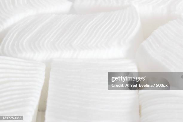 full frame shot of white textile - alfred weiss stock-fotos und bilder