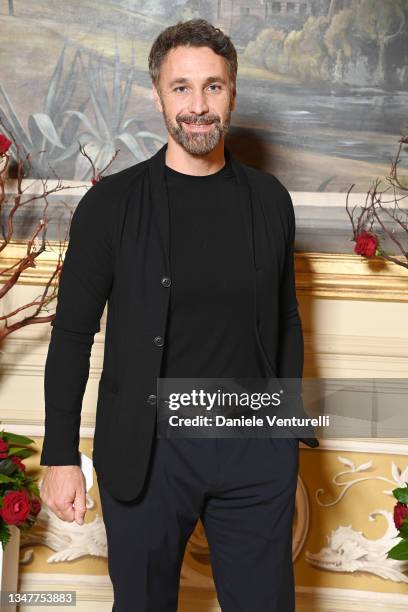 Raoul Bova attends the Red Cross Charity Event during the 16th Rome Film Fest 2021 at Villa Miani on October 20, 2021 in Rome, Italy.