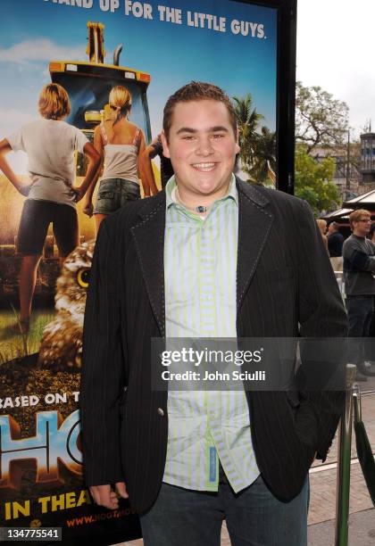 Eric Phillips during "Hoot" Los Angeles Premiere - Red Carpet at The Grove in Los Angeles, California, United States.