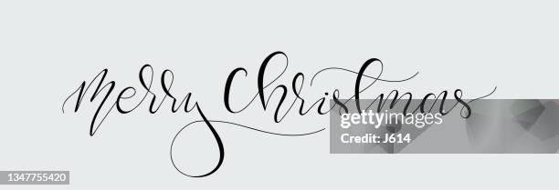 frohe weihnachten schriftzug - lettering stock-grafiken, -clipart, -cartoons und -symbole