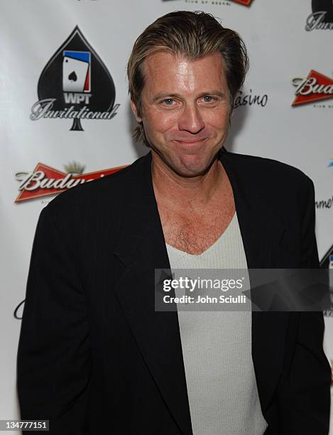Vincent Van Patten during 2007 World Poker Tour Celebrity Invitational - Red Carpet at Commerce Casino in Commerce, California, United States.