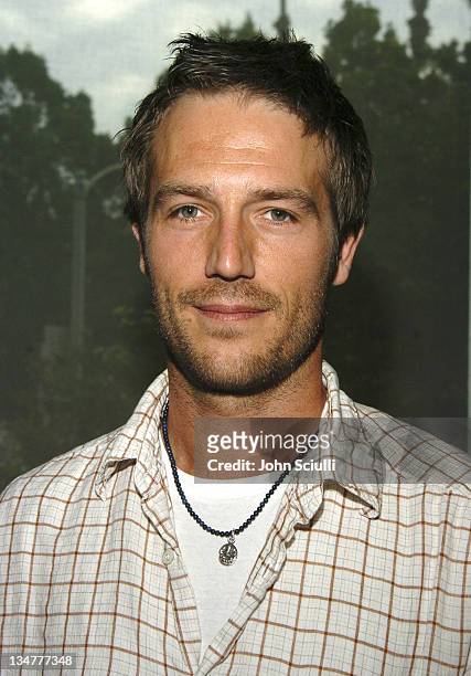 Michael Vartan during Gibson Guitar Paint for Pep Charity Event at Gibson Baldwin Showroom in Beverly Hills, CA, United States.