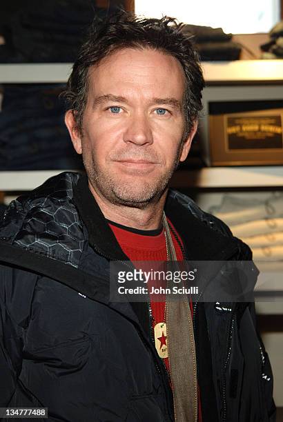 Timothy Hutton at James Jeans at the Village at the Lift