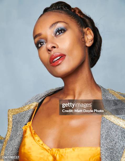 Actress Melanie Liburd is photographed on May 7, 2019 in New York City.