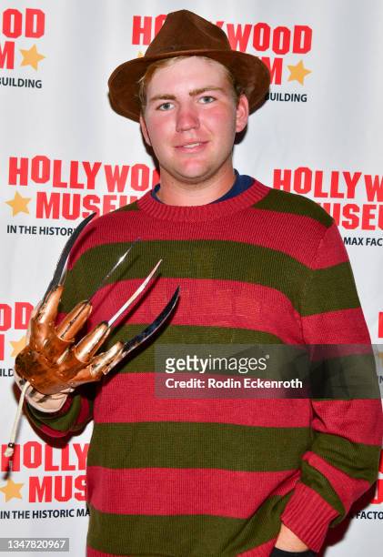 Connor Dean attends The Hollywood Museum Celebrates “The Silence Of The Lambs” 30th Anniversary at The Hollywood Museum on October 20, 2021 in...