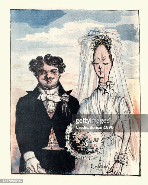 63 Funny Wedding Cartoon High Res Illustrations - Getty Images