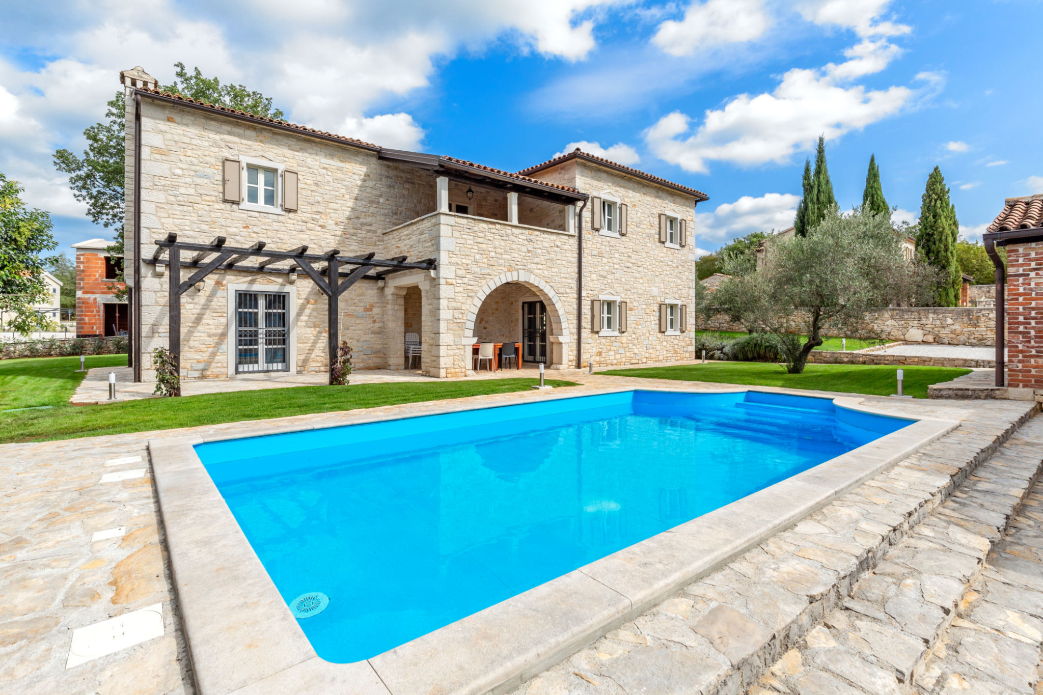 croatia villa pool
