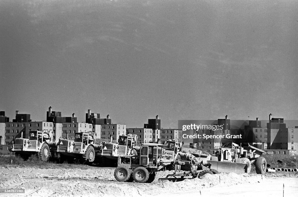 Umass Construction Begins, Columbia Point