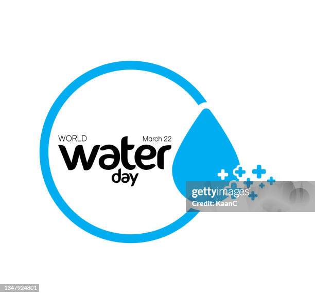 stockillustraties, clipart, cartoons en iconen met world water day - vector waterdrop and plus icon concept stock illustration - red background