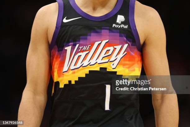 phoenix suns booker valley jersey