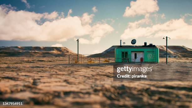 outpost - place of research stock pictures, royalty-free photos & images