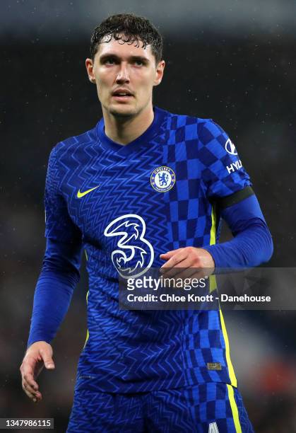 Andrease Christensen of Chelsea FC during the UEFA Champions League group H match between Chelsea FC and Malmo FF at Stamford Bridge on October 20,...