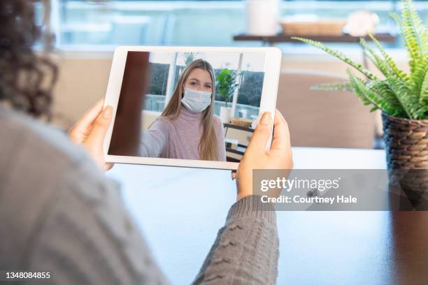Videoconference Mask 50 Virtual Support Mask Stock Photos, High-Res Pictures, and Images ...