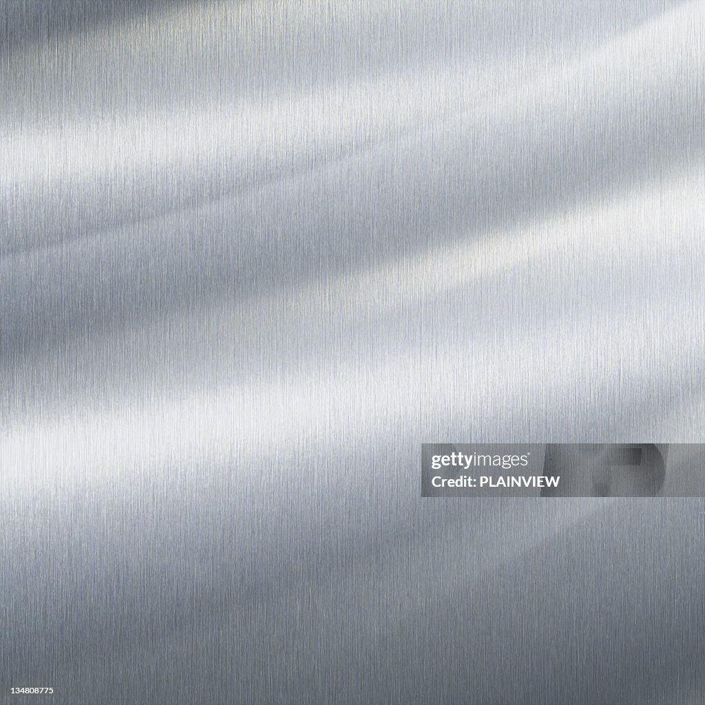 Brushed aluminium texture XL