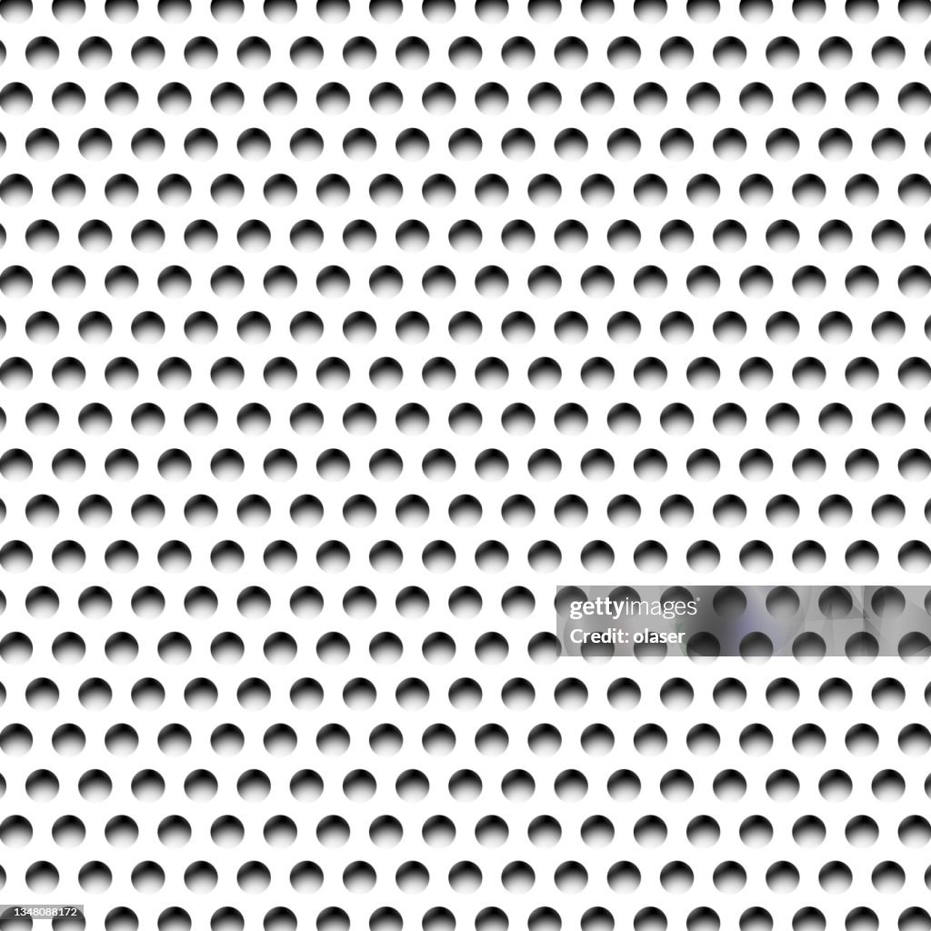Print Hole Pattern Cut Out Holes Pattern With Shadow High-Res Vector Graphic - Getty Images