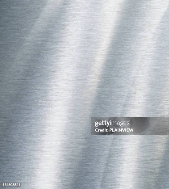 gebürstetes aluminium textur xl - brushed steel background stock-fotos und bilder