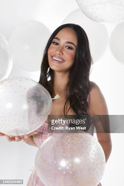 Actress Emily Tosta poses for a portrait on January 29, 2020 in Los Angeles, California. PUBLISHED IMAGE.