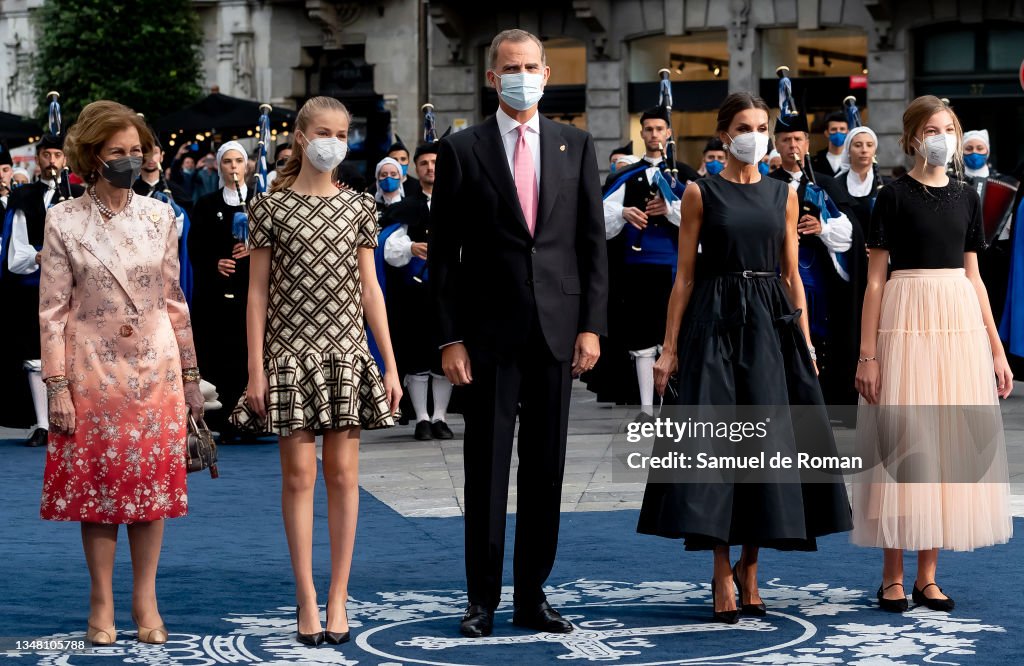 Arrivals - Princess of Asturias Awards 2021