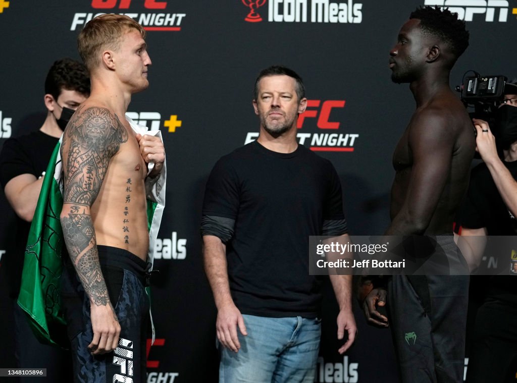 UFC Fight Night: Costa v Vettori weigh-in