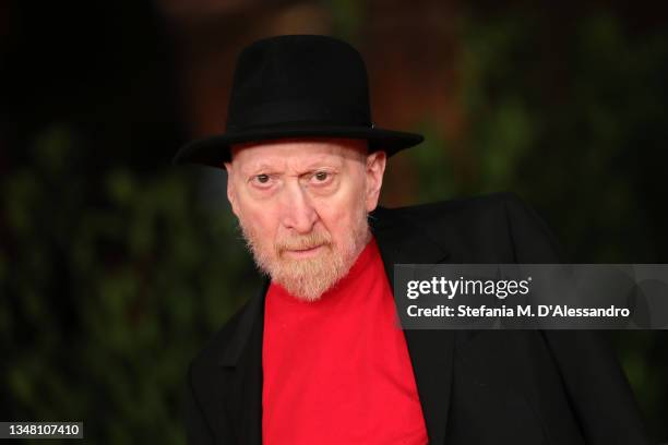 Frank Miller attends the red carpet of the movie "Frank Miller - American Genius" during the 16th Rome Film Fest 2021 on October 22, 2021 in Rome,...