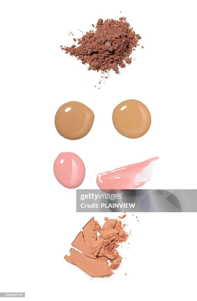 Foundation color samples