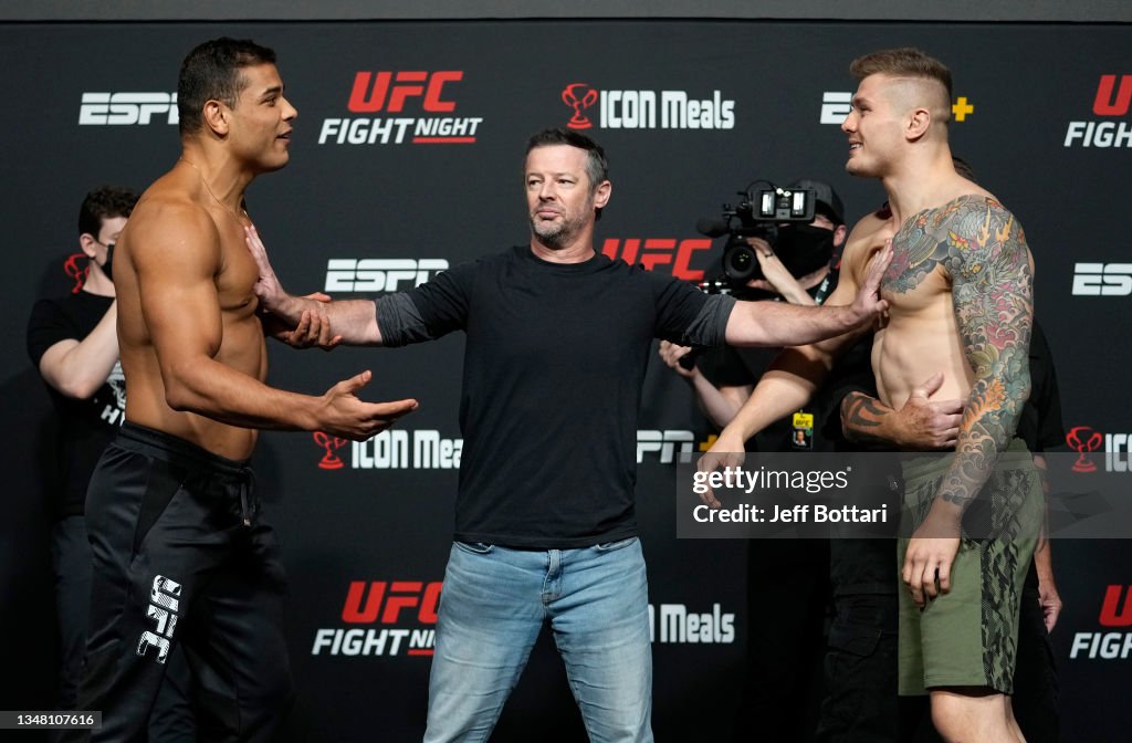 UFC Fight Night: Costa v Vettori weigh-in