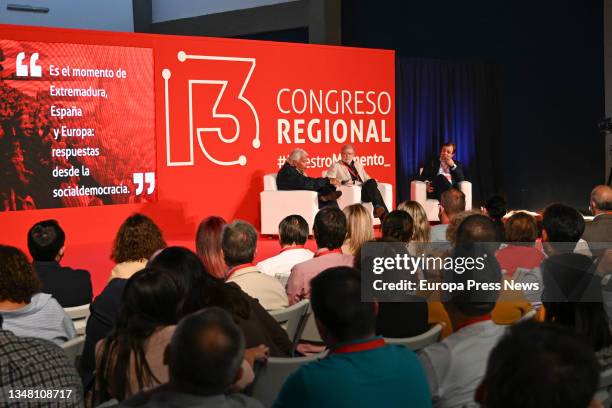 The former President of the Government, Felipe Gonzalez; the former President of the Regional Government of Extremadura and President of FUNDCERI,...