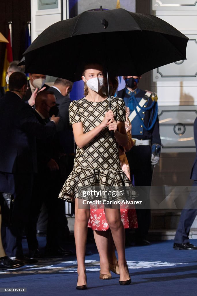 Ceremony - 'Princesa de Asturias' Awards 2021