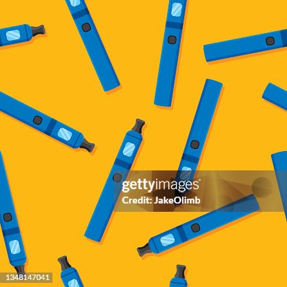 Vape Pen Pattern Flat Vape Pen Pattern Flat