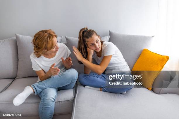 Rebellion Of Young Teen Girl High-Res Stock Photo