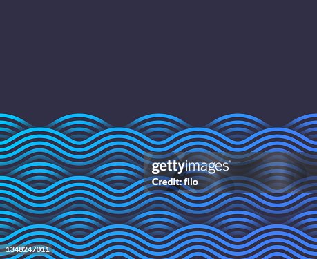 Waves Line Background Pattern Waves Line Background Pattern