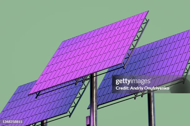 solar panels - solar panel isolated stock pictures, royalty-free photos & images