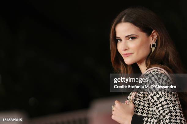 Giulia Elettra Gorietti attends the red carpet of the movie "Treasure of his Youth: The Photographs of Paolo Di Paolo" during the 16th Rome Film Fest...