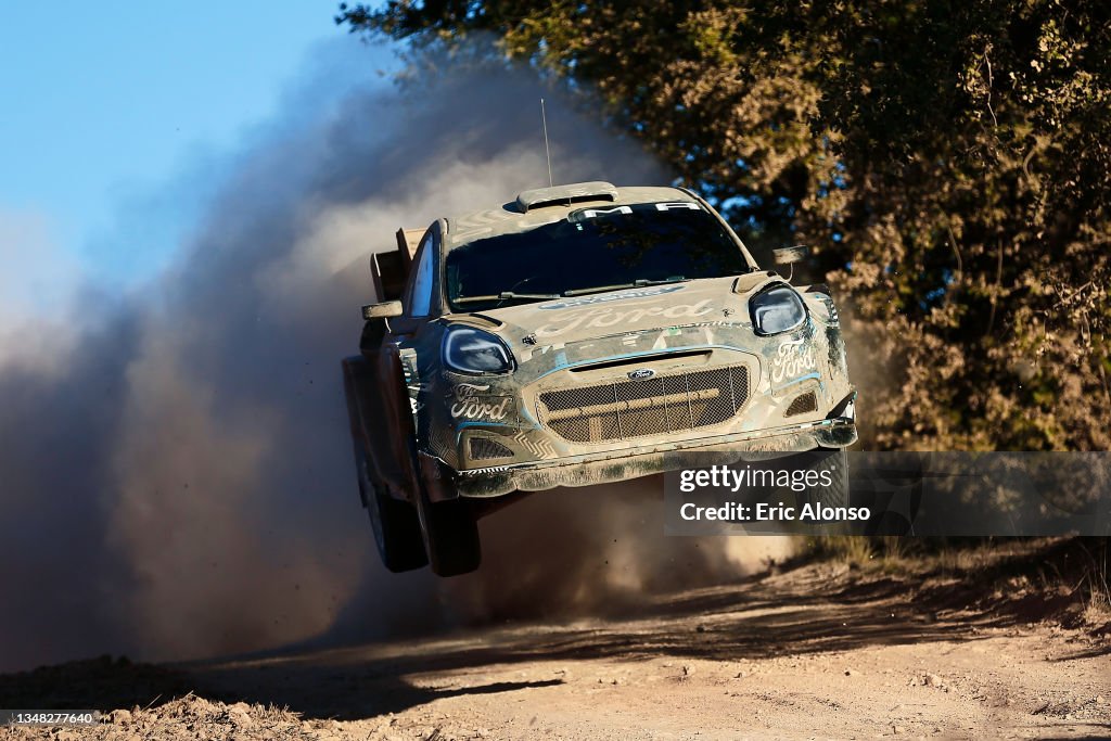 Ford Puma Rally 1 Testing Ahead Of 2022 WRC Debut