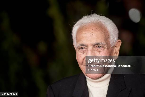 Photographer Paolo Di Paolo, 96 years old, attends the red carpet of the movie "Treasure of his Youth: The Photographs of Paolo Di Paolo" during the...