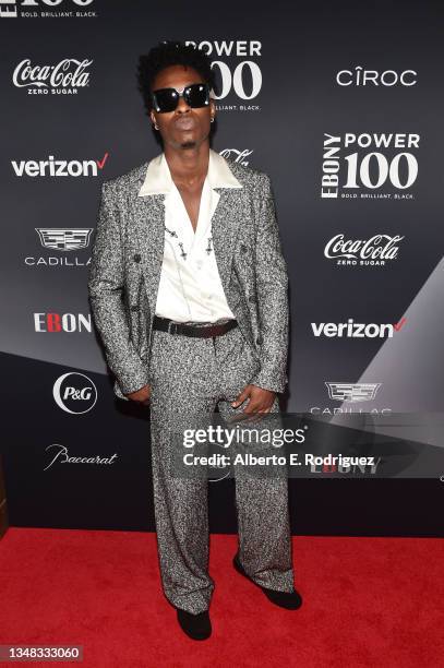 Lucky Daye attends the 2021 Ebony Power 100 Presented By Verizon at The Beverly Hilton on October 23, 2021 in Beverly Hills, California.