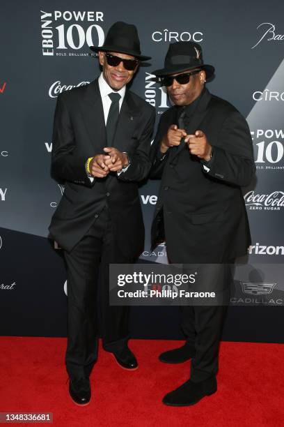 Jimmy Jam and Terry Lewis attend the 2021 Ebony Power 100 Presented By Verizon at The Beverly Hilton on October 23, 2021 in Beverly Hills, California.