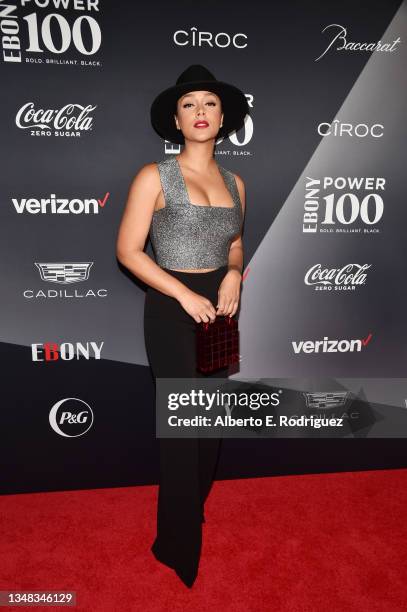 Shantel Jackson attends the 2021 Ebony Power 100 Presented By Verizon at The Beverly Hilton on October 23, 2021 in Beverly Hills, California.