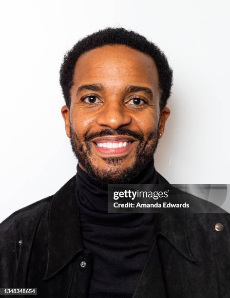 Actor André Holland attends Film Independent's special screening of "Passing" at the Pacific Design Center on October 23, 2021 in West Hollywood,...