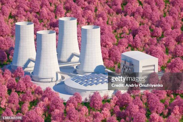 sustainable power station - nuclear reactor ストックフォトと画像