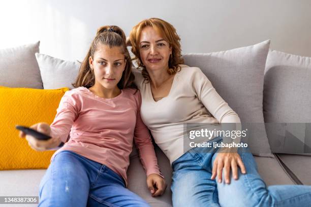 mother and daughter spending time together. - friends tv show stock pictures, royalty-free photos & images