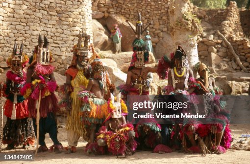Dance Ritual For Rastas Group Dance With Rituals Masks High-Res Stock Photo - Getty Images