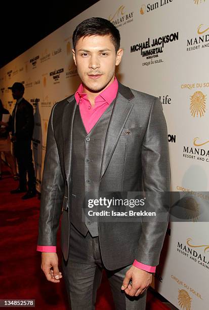 Actor Meraz 403 Las Vegas Premiere Of Michael Jackson The Immortal World Tour By ...