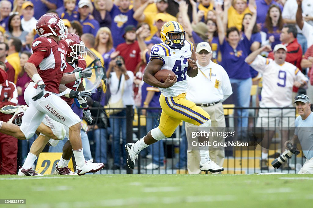 Louisiana State University vs University of Arkansas