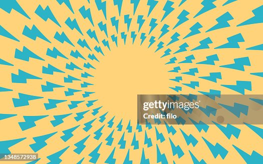 Lightning Bolt Blast Frame Background Pattern Lightning Bolt Blast Frame Background Pattern