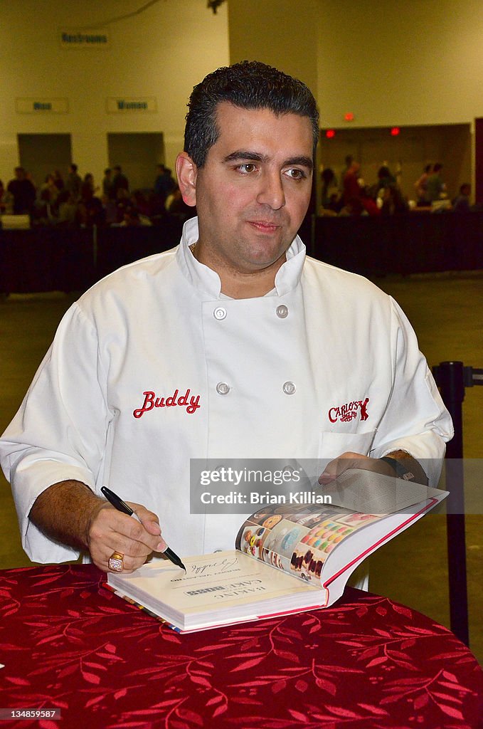 Buddy "The Cake Boss" Valastro Signs Copies Of "Baking Cake With The Boss"